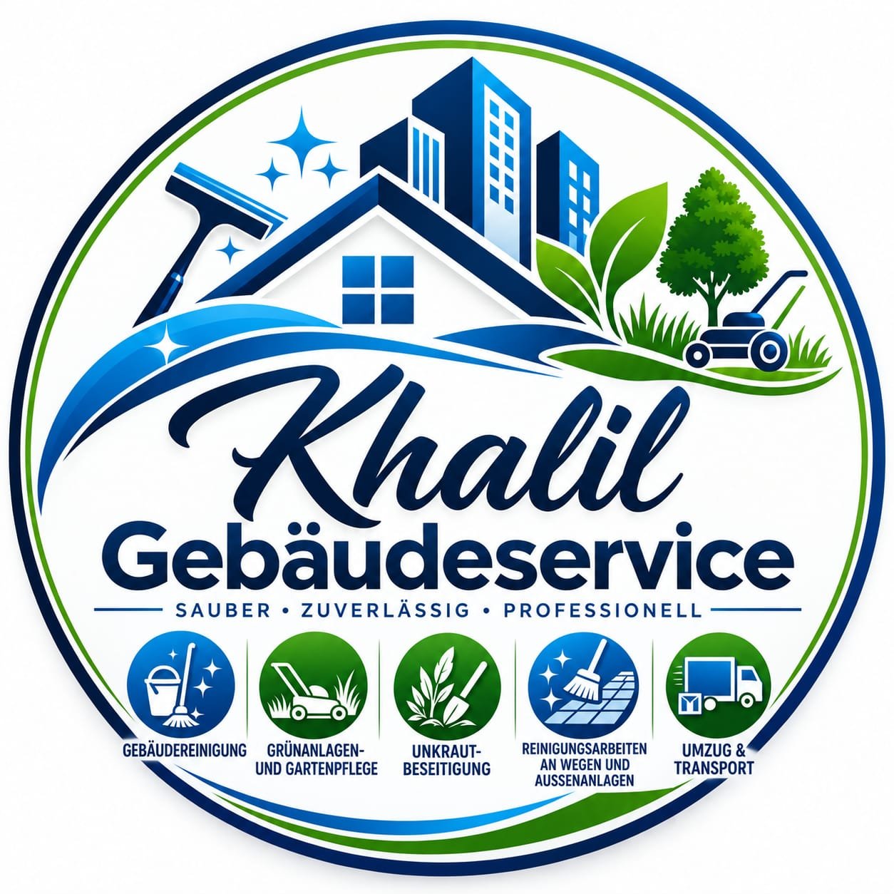Khalil Gebäudeservice Logo
